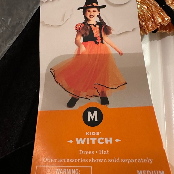 Orange and Black Kids Halloween Costume - Picture 9 of 12